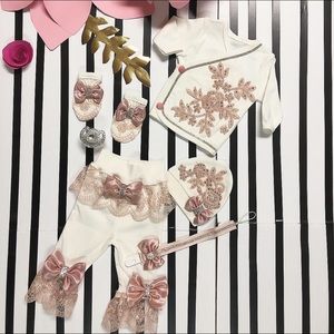 Hand made take me home outfit